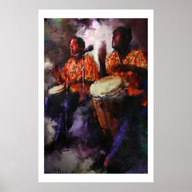 Bongo Players Poster (Front)