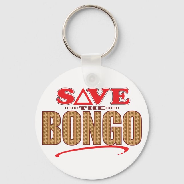Bongo Save Keychain (Front)
