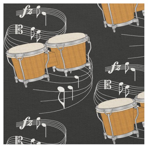 Bongos Fabric - Dark