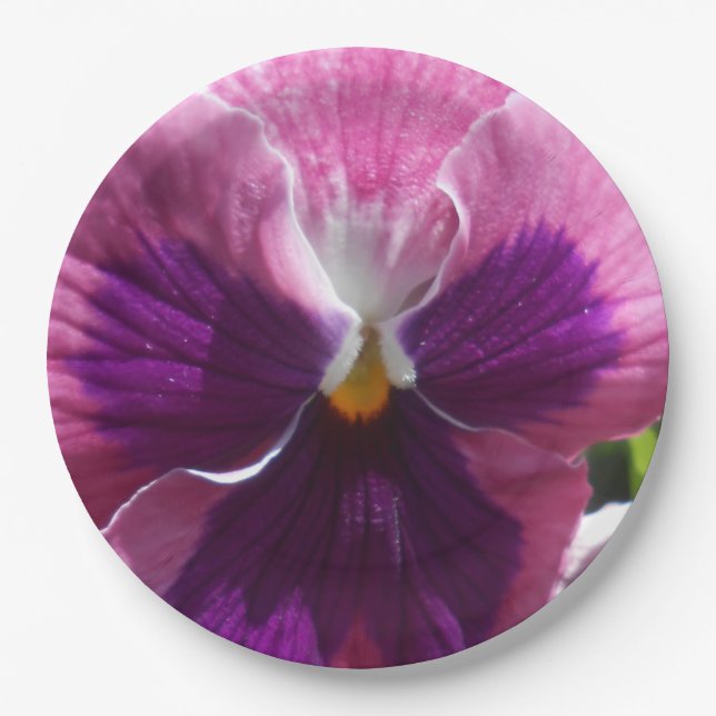 Bonheur Paper Plates (Front)