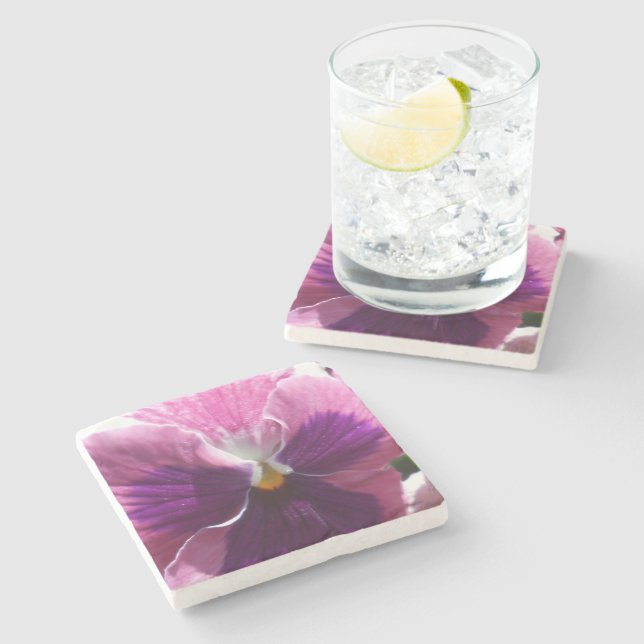Bonheur Stone Coaster (Side)