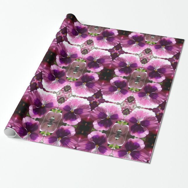 Bonheur Wrapping Paper (Unrolled)