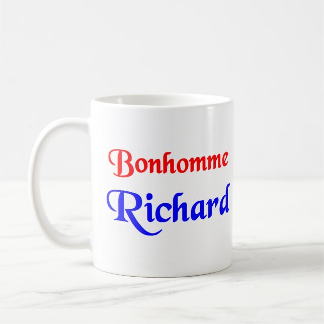 bonhomme richard coffee mug (Left)