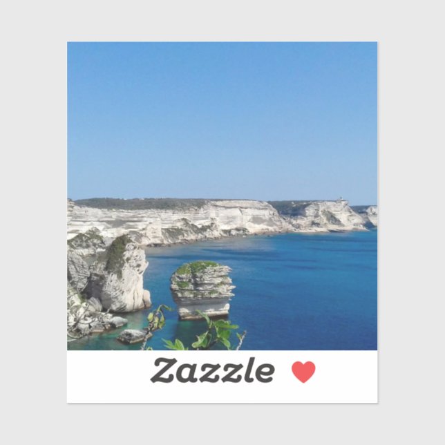 Bonifacio en Corse  Sticker (Sheet)