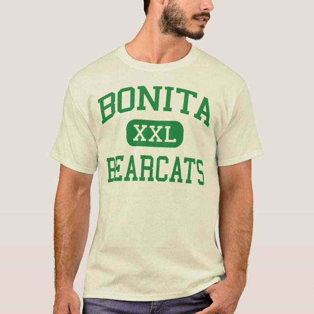Bonita - Bearcats - High - La Verne California T-Shirt (Front)
