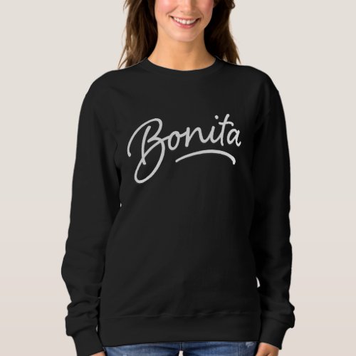 Bonita Spanish Womens   Sweatshirt