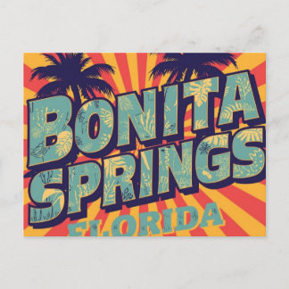 Bonita springs dreaming postcard