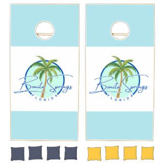 Bonita Springs Florida Cornhole Set