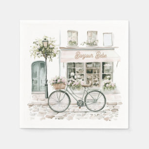 Bonjour Bebe French Baby Shower Napkins