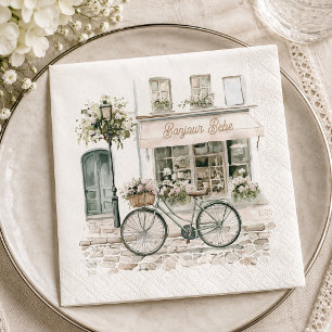 Bonjour Bebe French Baby Shower Napkins