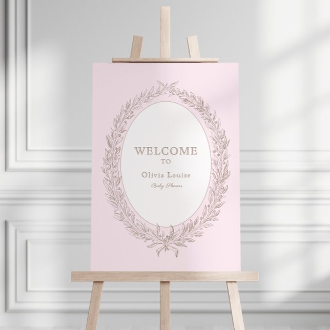 Bonjour Bebe French Patisserie Baby Shower  Foam Board (Creator Uploaded)