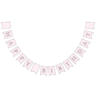 Bonjour Bebe French Patisserie Birth Bunting Flags