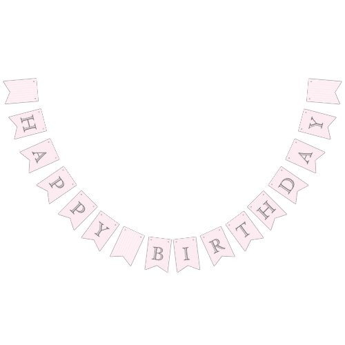 Bonjour Bebe French Patisserie Birth Bunting Flags