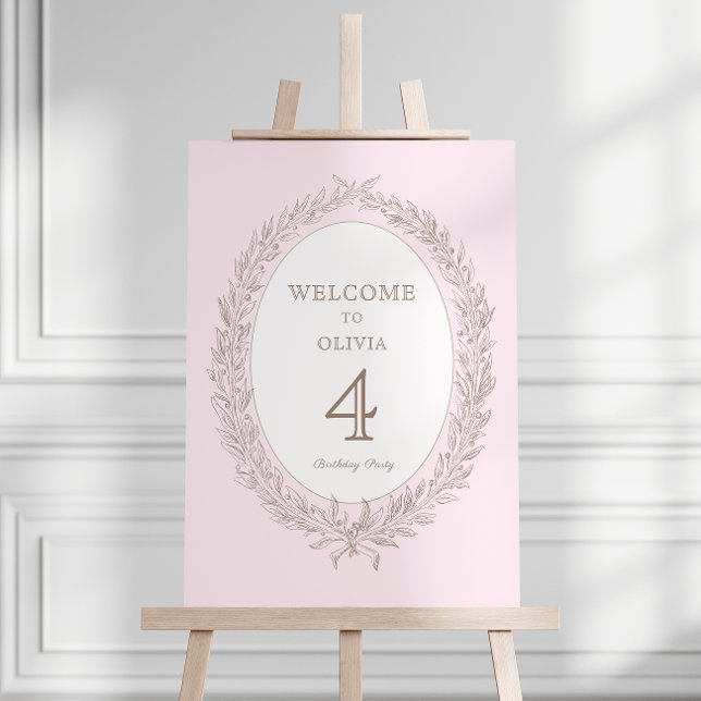 Bonjour Bebe French Patisserie Birthday Party Foam Board (Creator Uploaded)