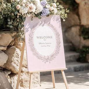 Bonjour Bebe French Patisserie Birthday Party Foam Board