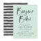 Bonjour Bebe Mint Green French Baby Shower