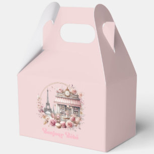 Bonjour Bébé Parisian Chic Baby Shower Favor Boxes