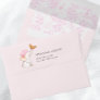 Bonjour Bebe Romantic French Girl Baby Shower  Envelope