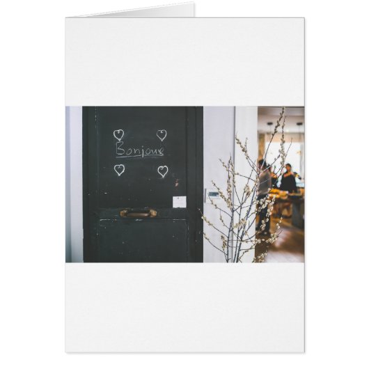 bonjour cards (Front)
