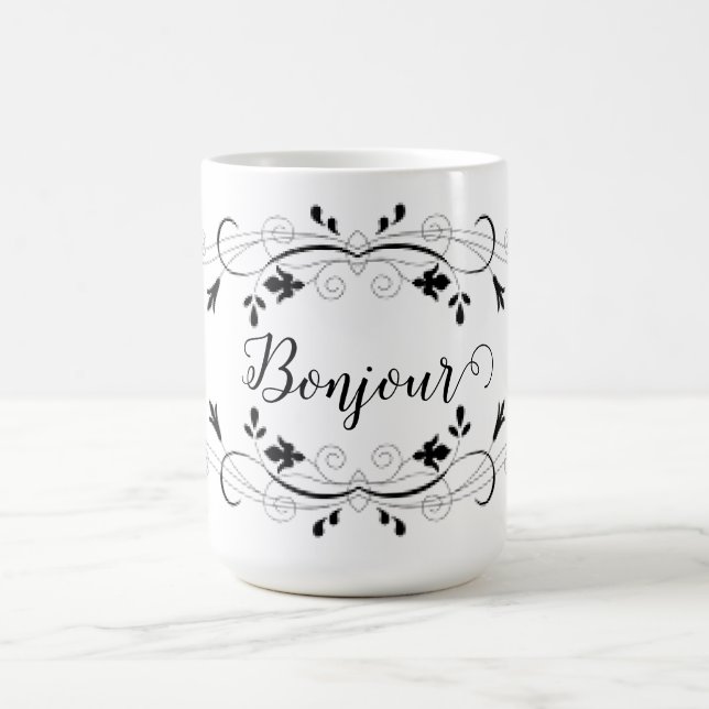 Bonjour Classic Mug (Center)