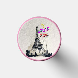 Bonjour Colorful Paris Golf Tees