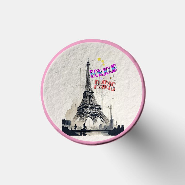 Bonjour Colorful Paris Golf Tees (Top)