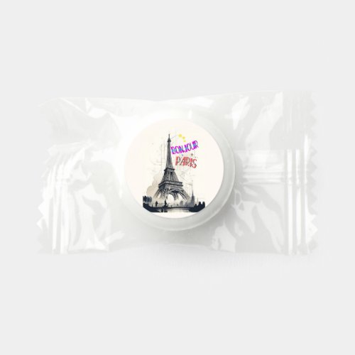 Bonjour Colorful Paris Life Saver Mints