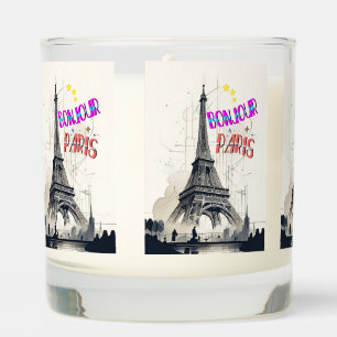 Bonjour Colorful Paris Scented Candle