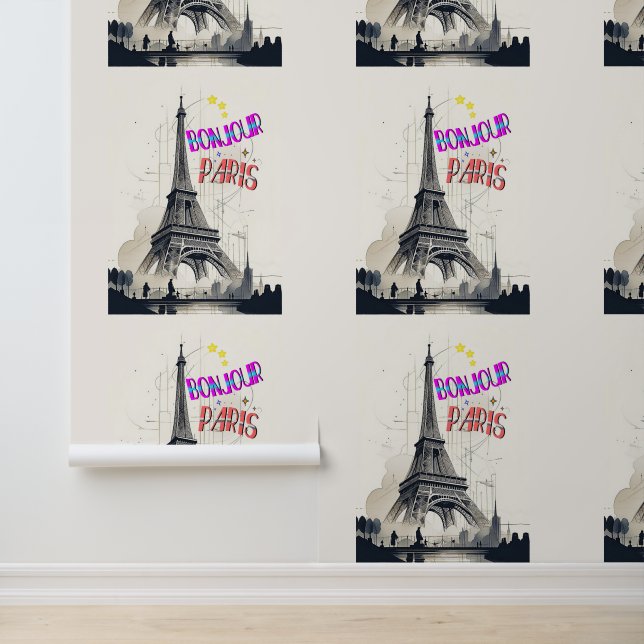 Bonjour Colorful Paris Wallpaper (Application)