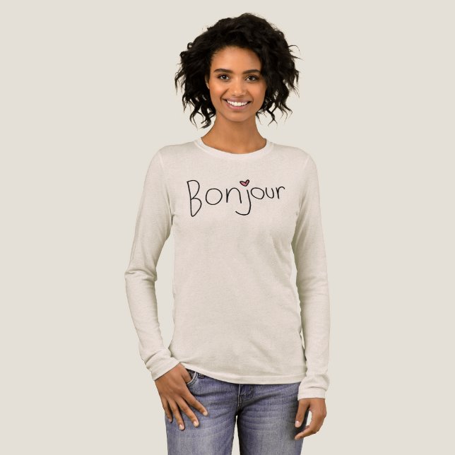 Bonjour France Tee (Full Front)