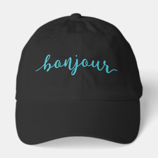 Bonjour French Design Hat