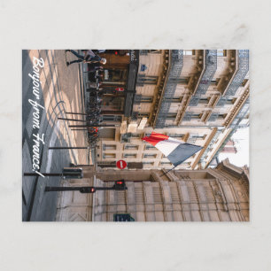 Bonjour from France Postcard