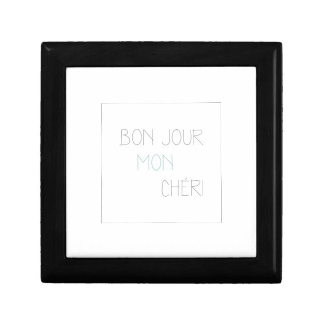 Bonjour Mon Cheri Gift Box (Front)