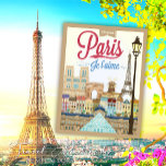 Bonjour Paris Postcard<br><div class="desc">Embrace the romance, beauty, and allure that is Paris with our exclusive Bonjour Paris Postcard. This charming keepsake is meticulously designed with love by Mylini Design, a seasoned creator of artistic e-commerce products. The postcard captures the essence of Paris, serving as a beautiful memento for those who've visited the city...</div>