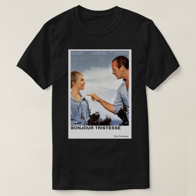 Bonjour Tristesse T-Shirt (Design Front)
