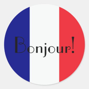bonjour vlag franse sticker bandeira francesa wit redondo 8byvr
