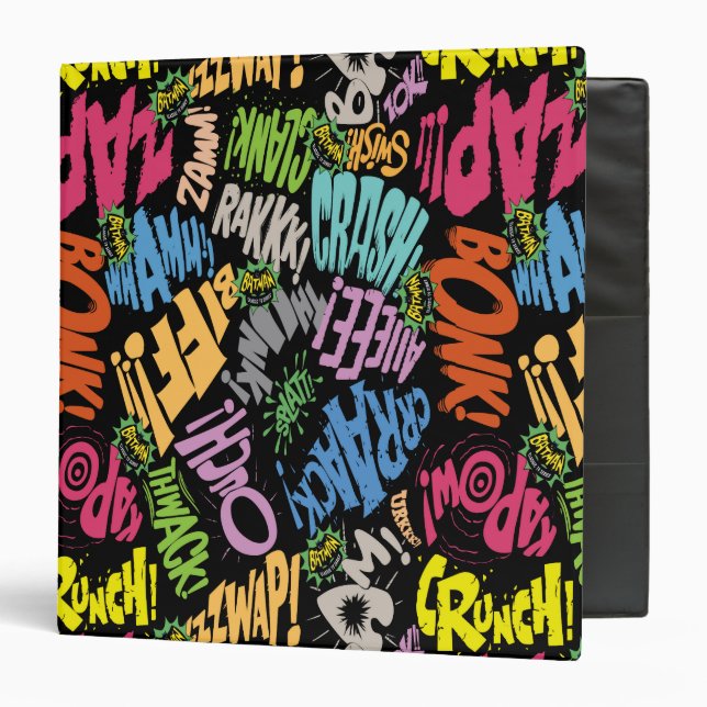BONK ZAP CRASH Pattern Binder (Front/Inside)