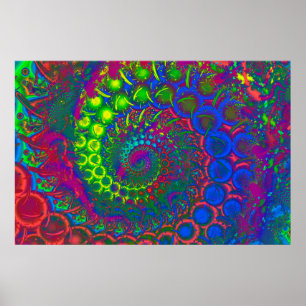 Bonkers 3D Fractal Poster