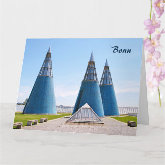 Bonn Germany Museum Mile Modern Architecture Card