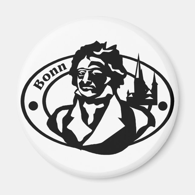 Bonn Stamp Magnet (Front)