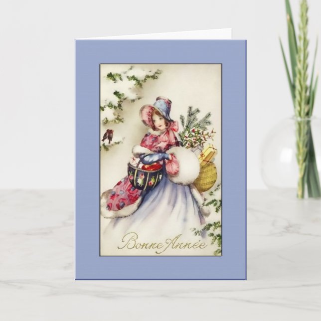 Bonne Annee Holiday Greetings (Front)