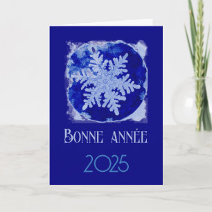 Bonne Annee - snowflake - 2025 Holiday Card