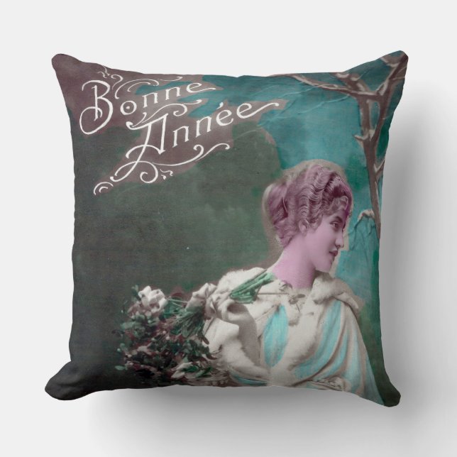 Bonne Anner Throw Pillow (Front)