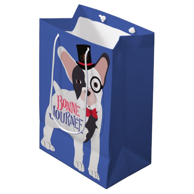 Bonne Journée   Medium Gift Bag (Front Angled)