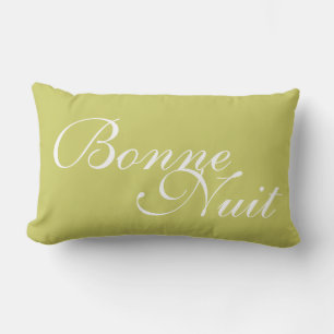 Bonne Nuit  Bed Pillow