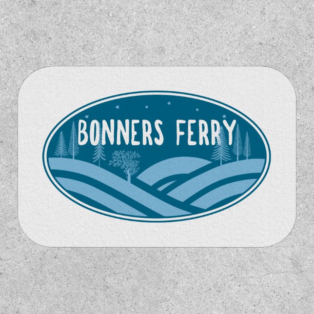 Bonners Ferry Idaho Outdoors Patch (Front)