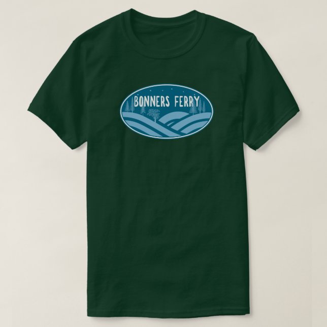 Bonners Ferry Idaho Outdoors T-Shirt (Design Front)