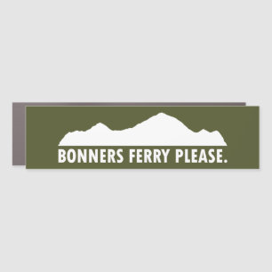 Bonners Ferry Idaho Please Car Magnet