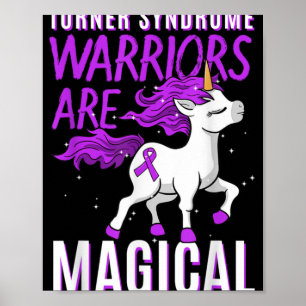 Bonnevie Ullrich Turner Syndrome Awareness 45 X0 T Poster