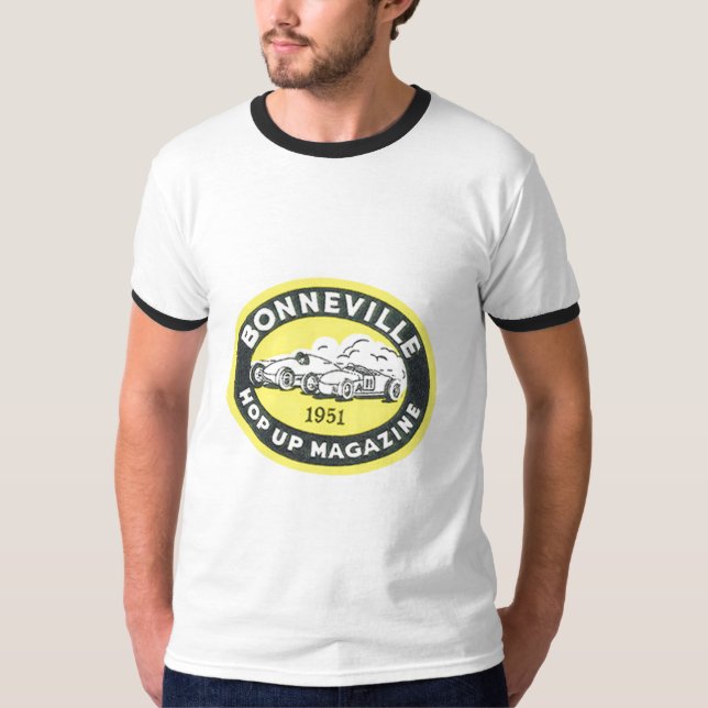 Bonneville Hop Up Magazine T-Shirt (Front)